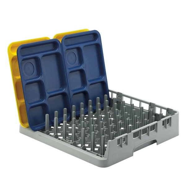Cambro - Camrack  Open End Tray Rack 2-5/8" Max. Height Soft Gray